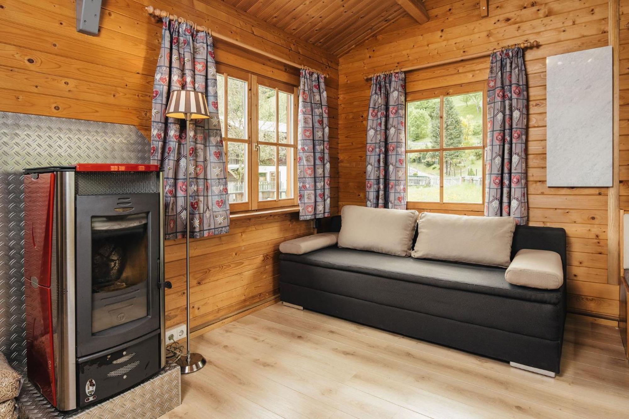 Camping Dreilaendereck Blockhuetten & Apartments Ried im Oberinntal Bagian luar foto