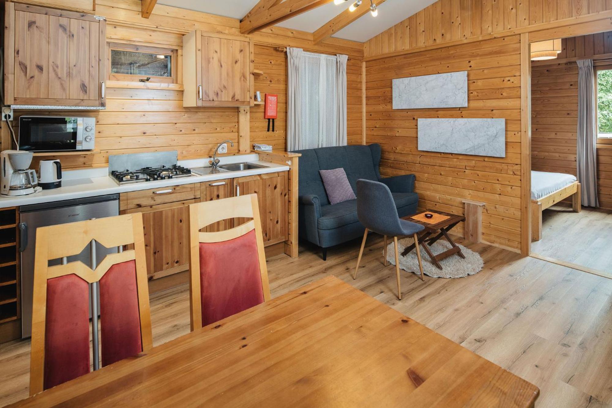 Camping Dreilaendereck Blockhuetten & Apartments Ried im Oberinntal Bagian luar foto