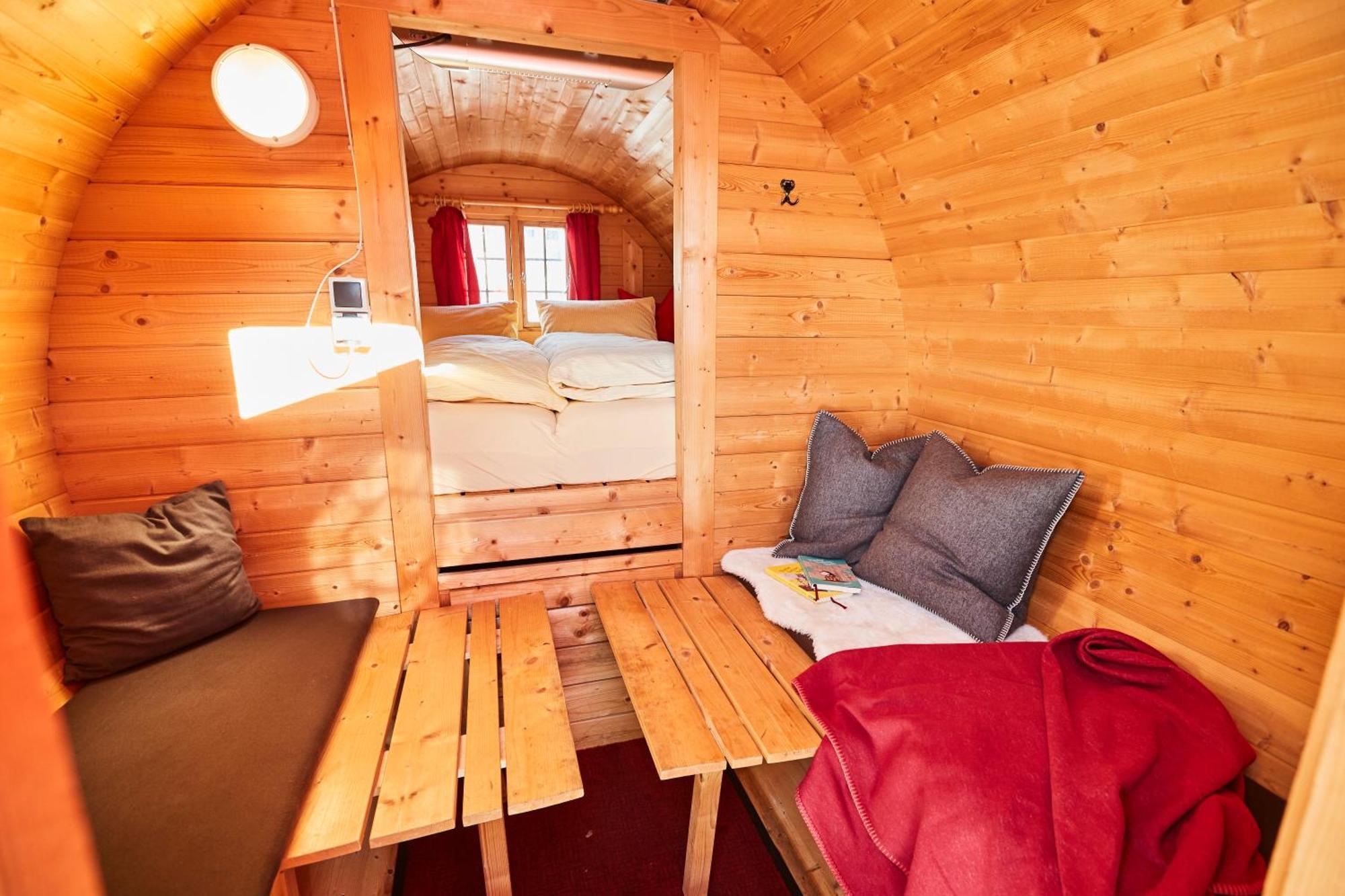 Camping Dreilaendereck Blockhuetten & Apartments Ried im Oberinntal Bagian luar foto