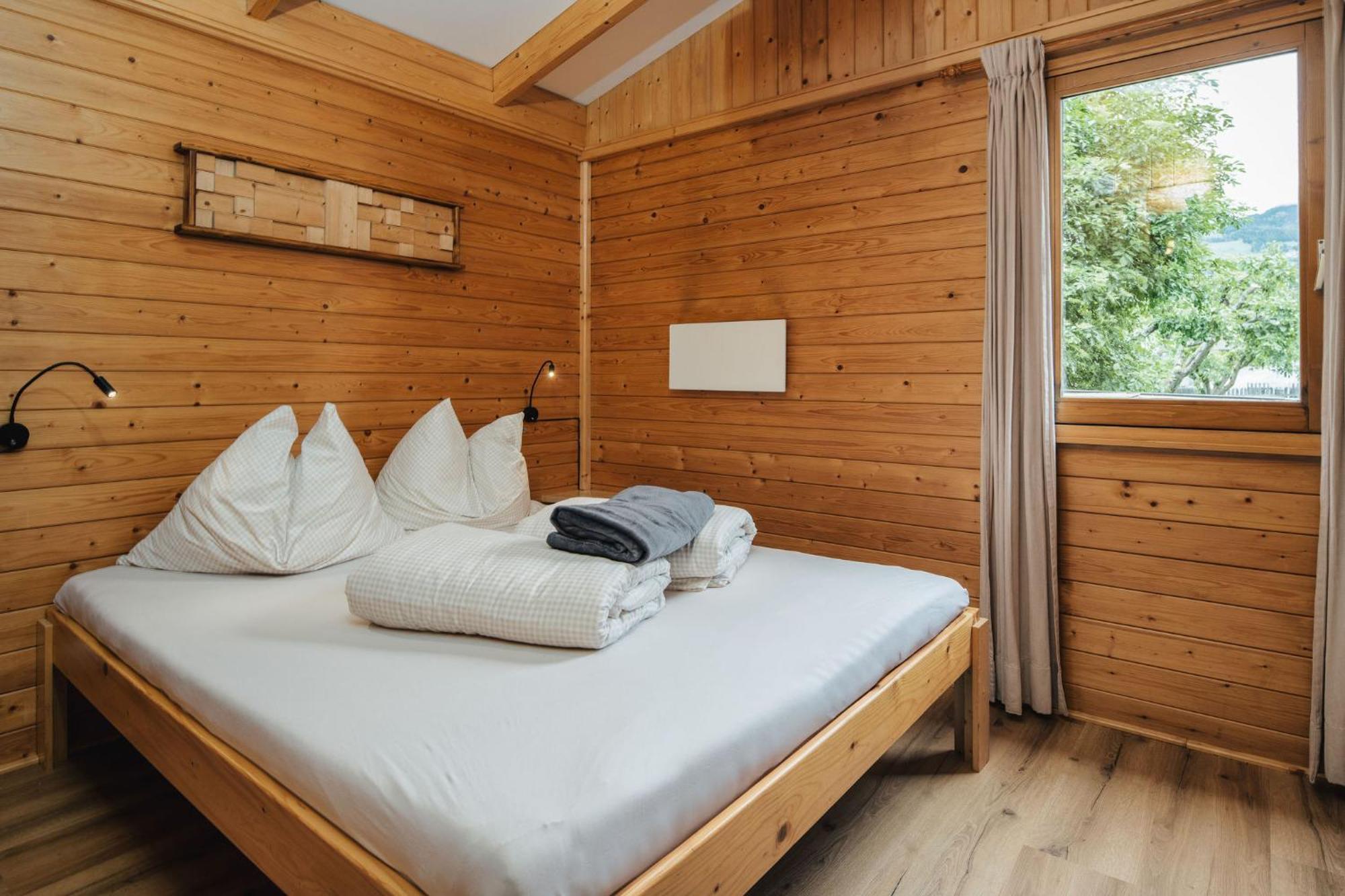 Camping Dreilaendereck Blockhuetten & Apartments Ried im Oberinntal Bagian luar foto